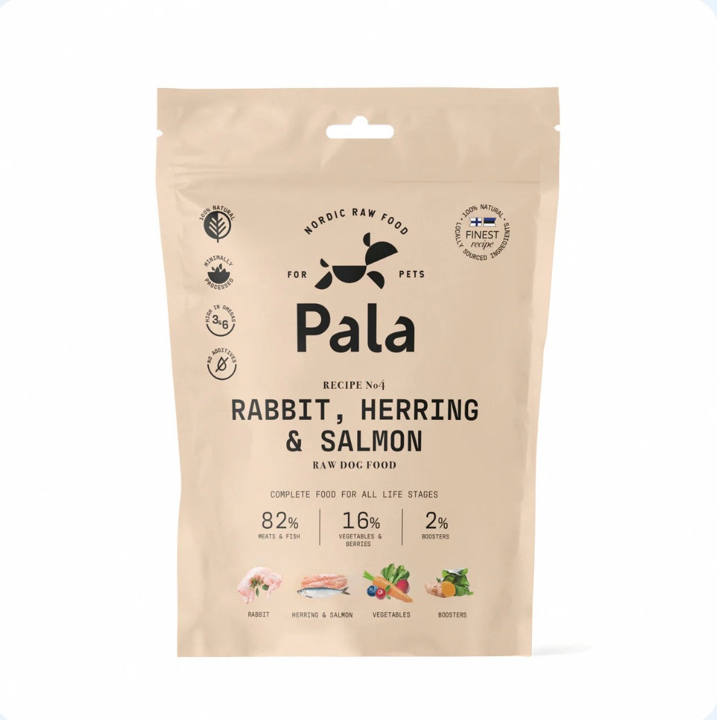 Pala Rabbit, Herring & Salmon 400gr