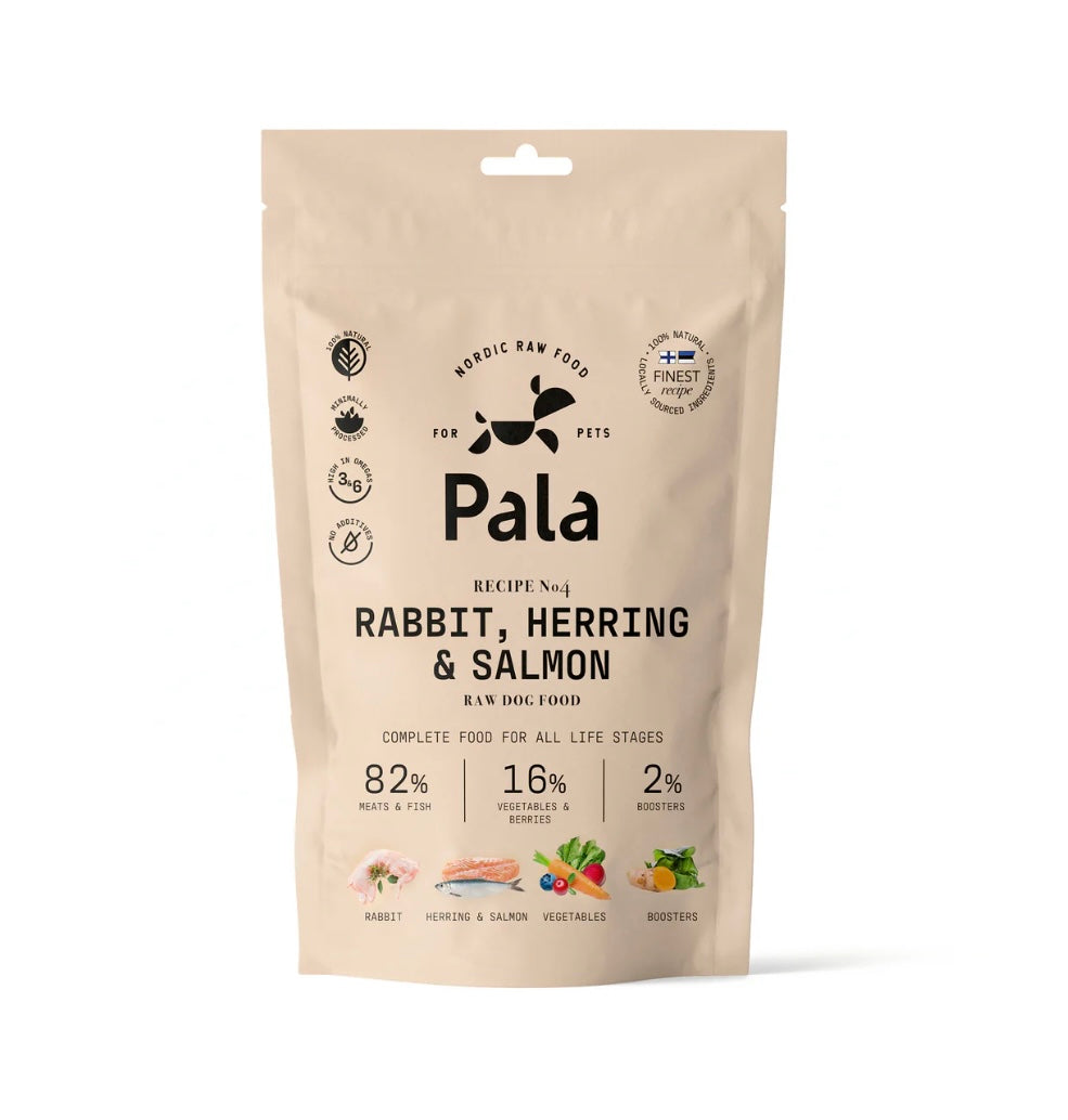 Pala Rabbit, Herring & Salmon 100gr