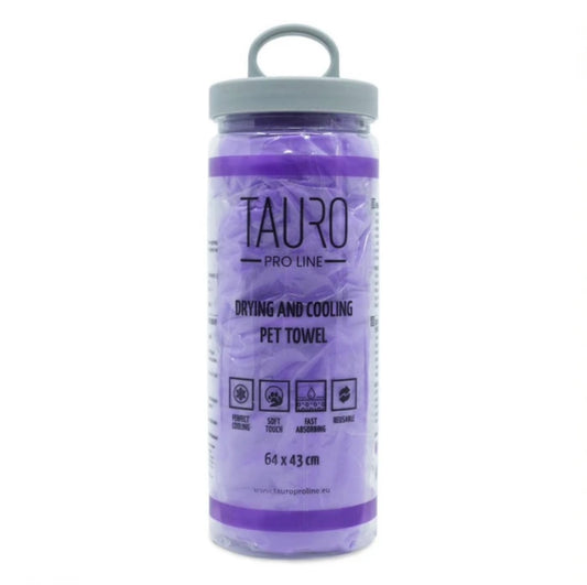 Tauro Drying & Cooling Towel Purple