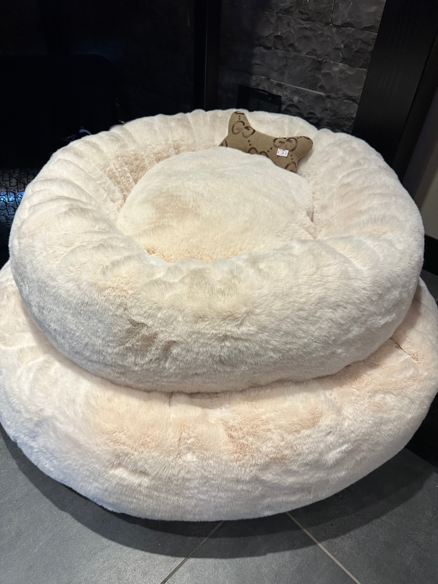 Donut fur mand Snow 60cm