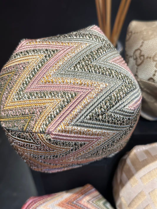 Missoni pink ball toy