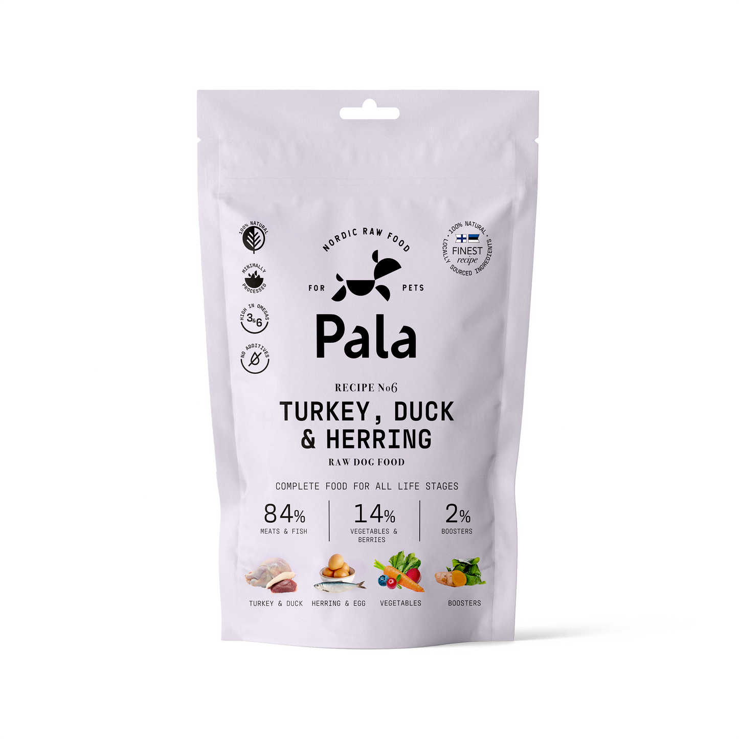 Pala Turkey, Duck & Herring 100gr